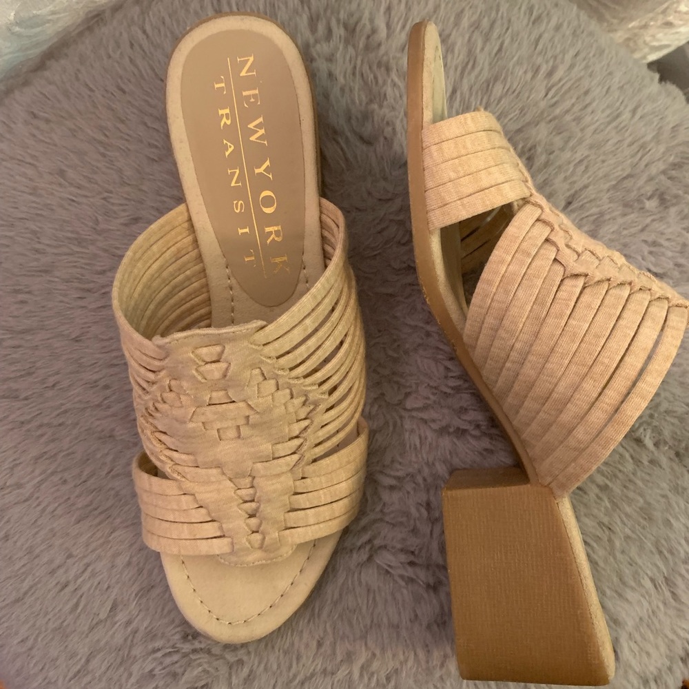 Light tan sandals